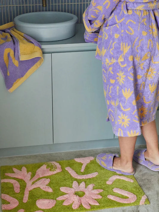 Mosey Me Bath Mat Floral Dreams