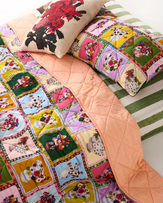 Kip & Co Margaret Preston Vases Organic Pillowcases