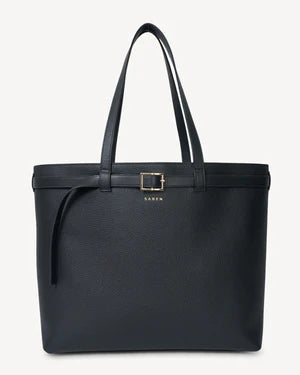 Saben Tabby Shoulder Bag - Black + Bronze