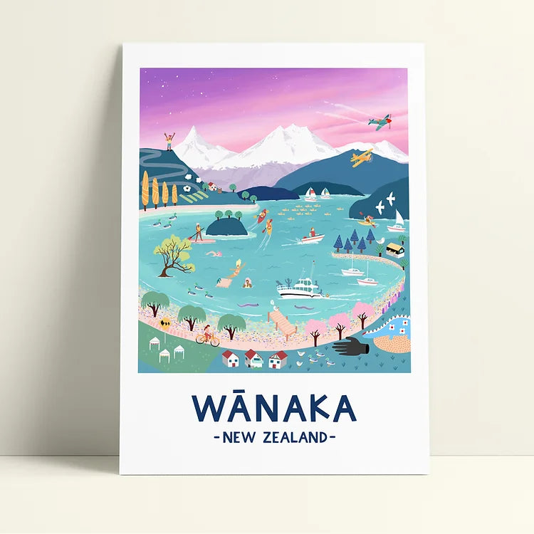 Drawing The Way Wanaka In Pastel A3