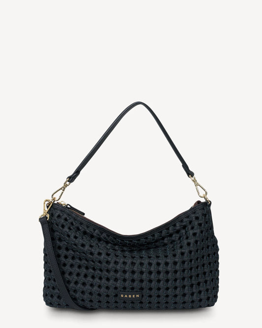 Saben Claudia Crossbody - Black Braid