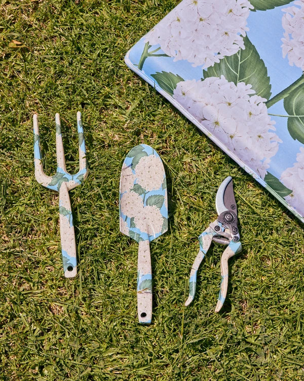 Kip & Co Hydrangea Blue Gardening Tools and Gloves