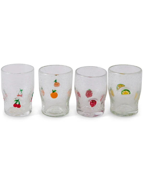 Kip & Co Fruity Tumbler Glass 4 Pc