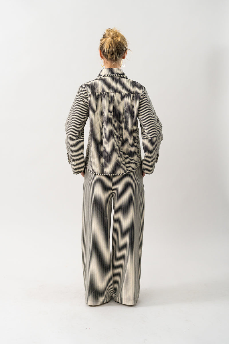 Lollys Laundry Liam Pant - Stripe Black