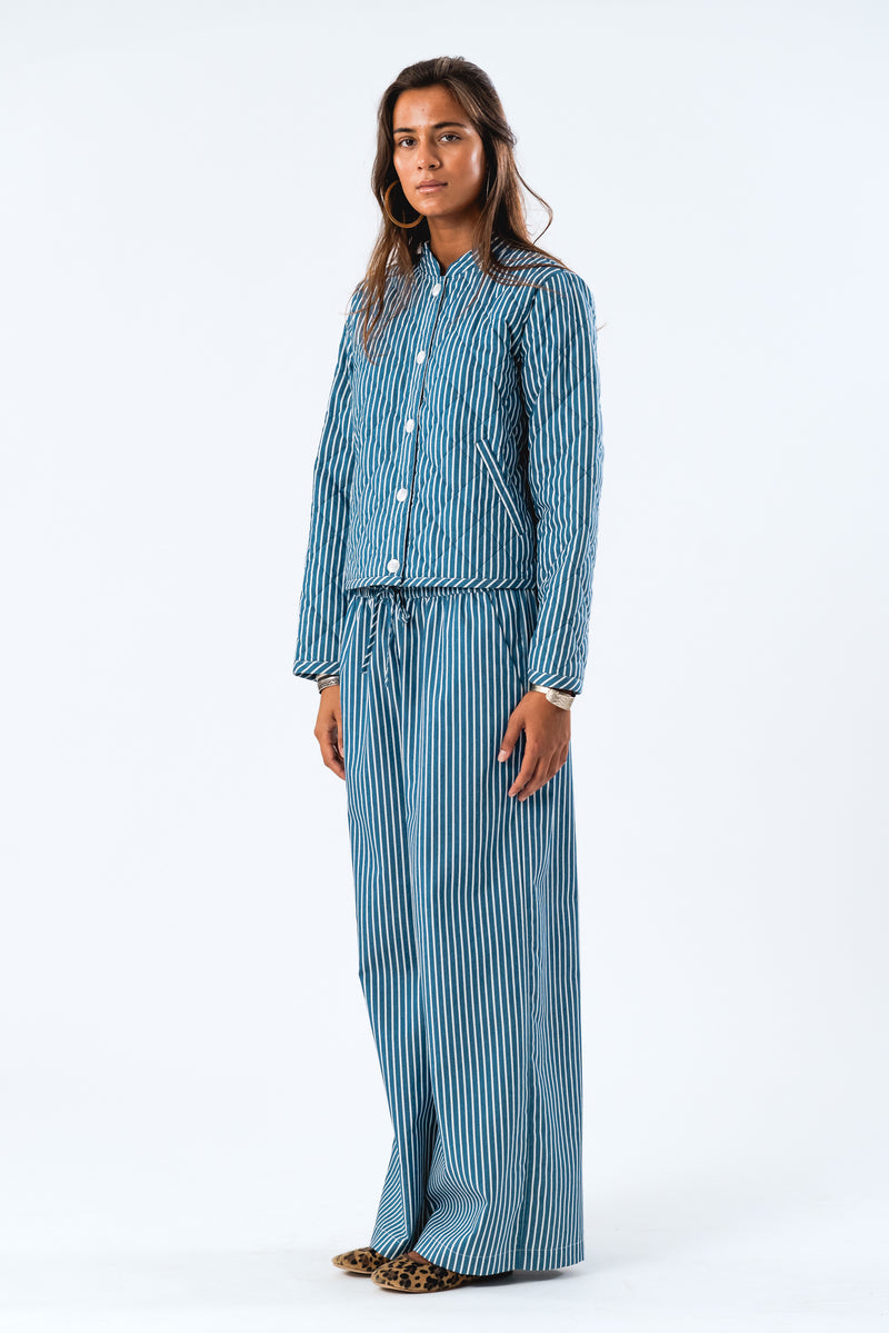Lollys Laundry Emilia Jacket - Blue Stripe
