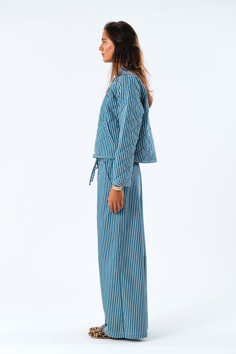 Lollys Laundry Emilia Jacket - Blue Stripe