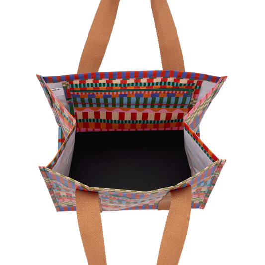Kollab Market Bag - Blocks & Stripes