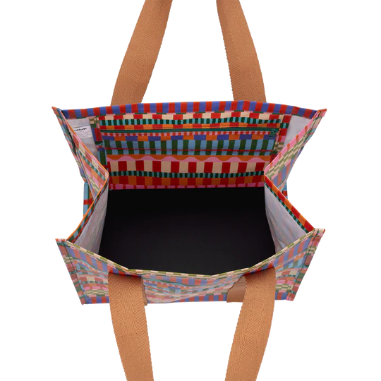 Kollab Market Bag - Blocks & Stripes