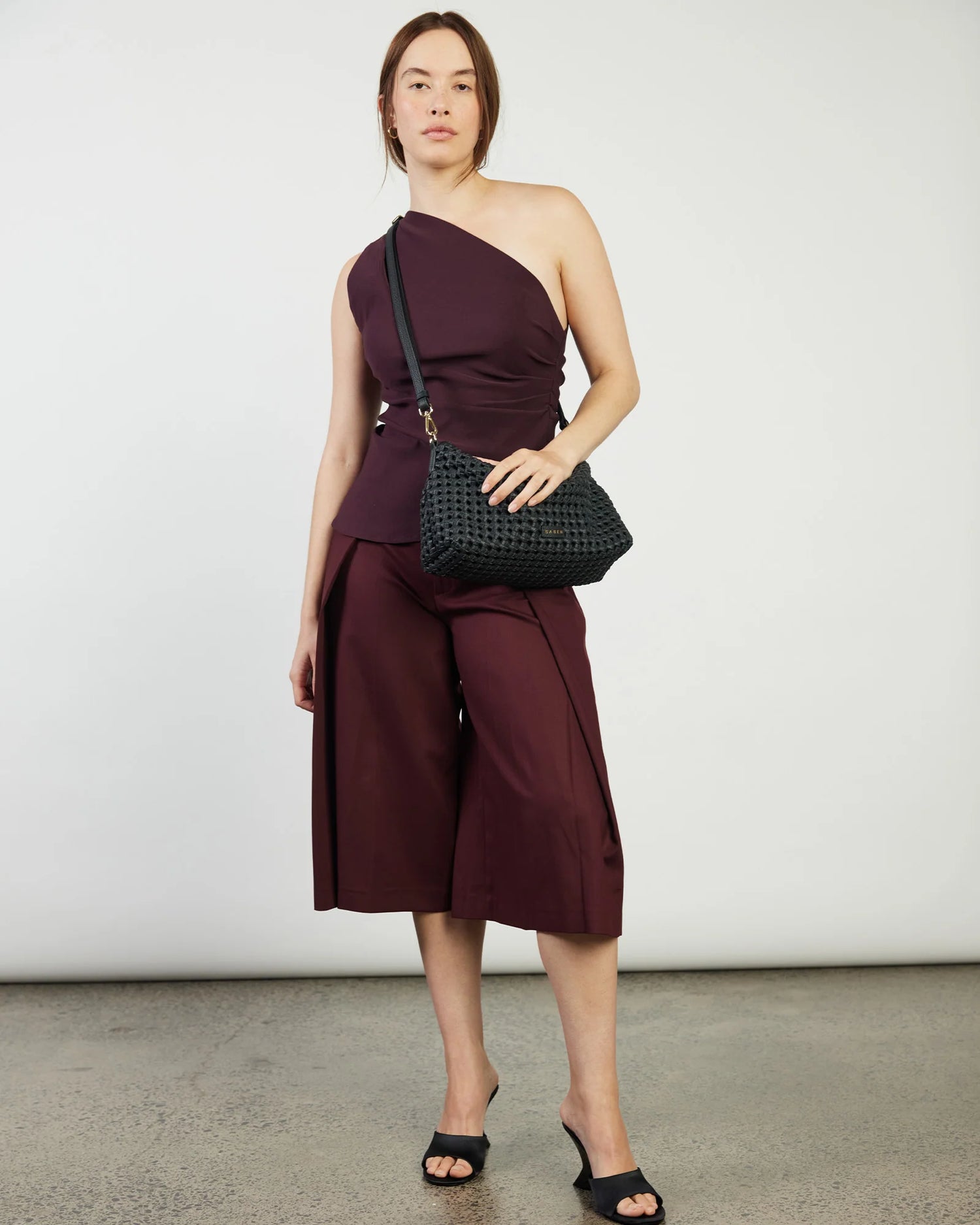 Saben Claudia Crossbody - Black Braid