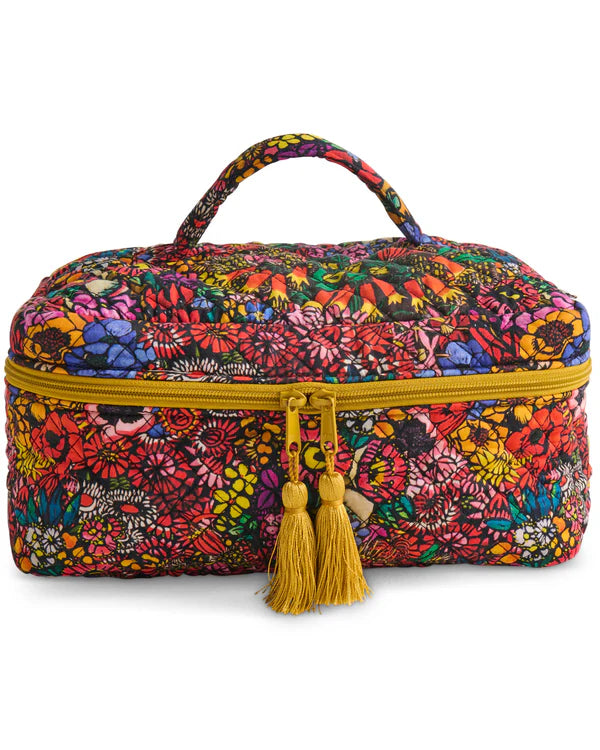 Kip & Co Margaret Preston Paradise Quilted Cotton Toiletry Case