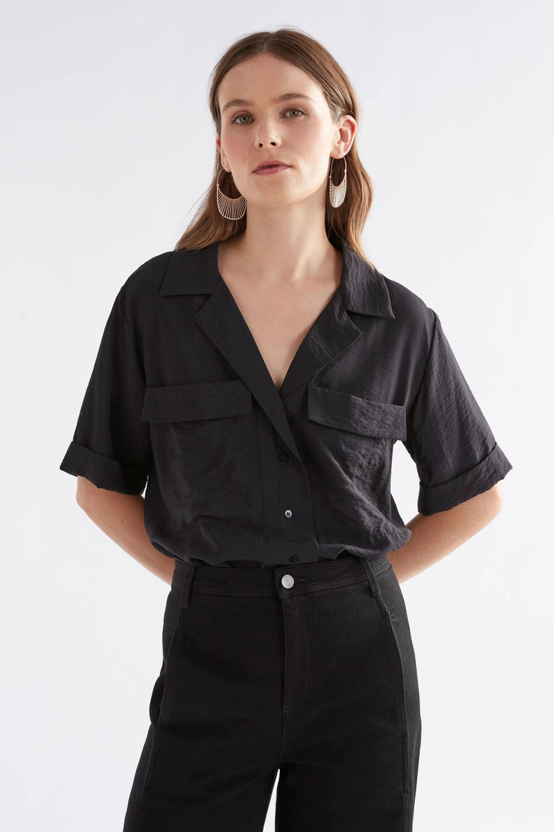 Elk Eina Shirt - Black