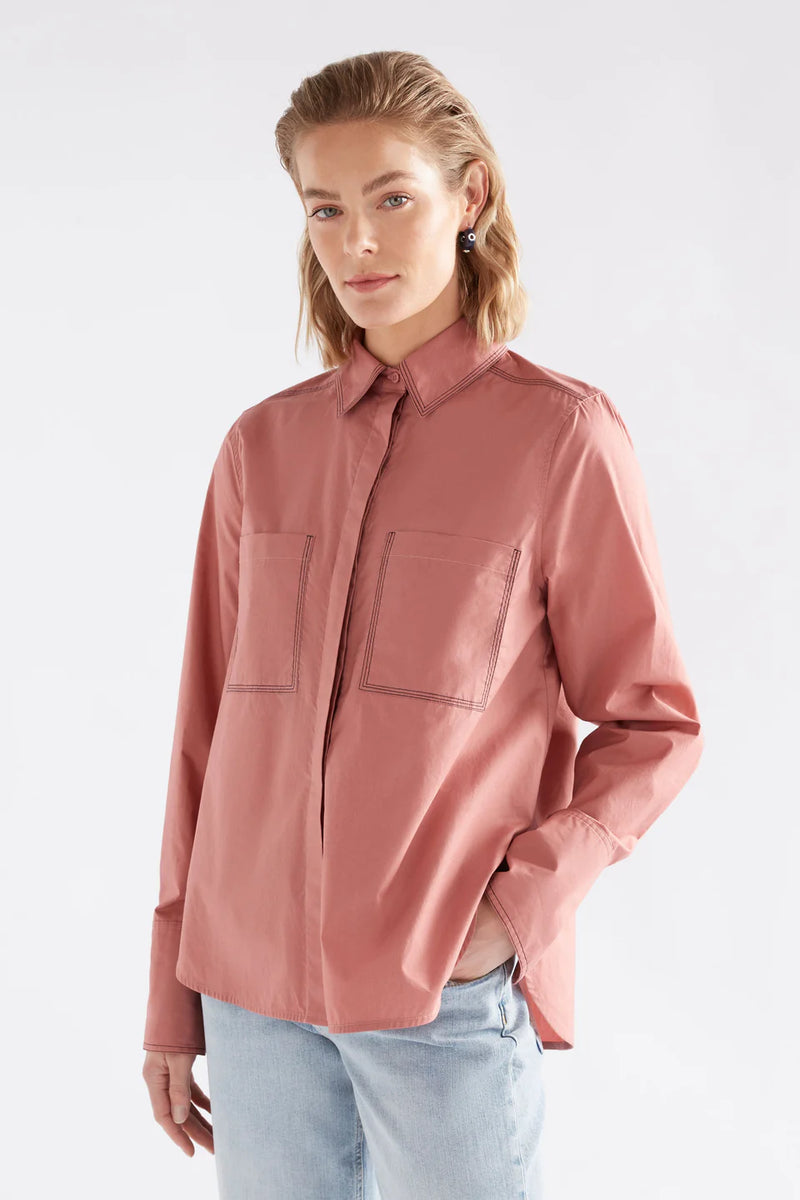 Elk Salli Shirt - Clay Pink