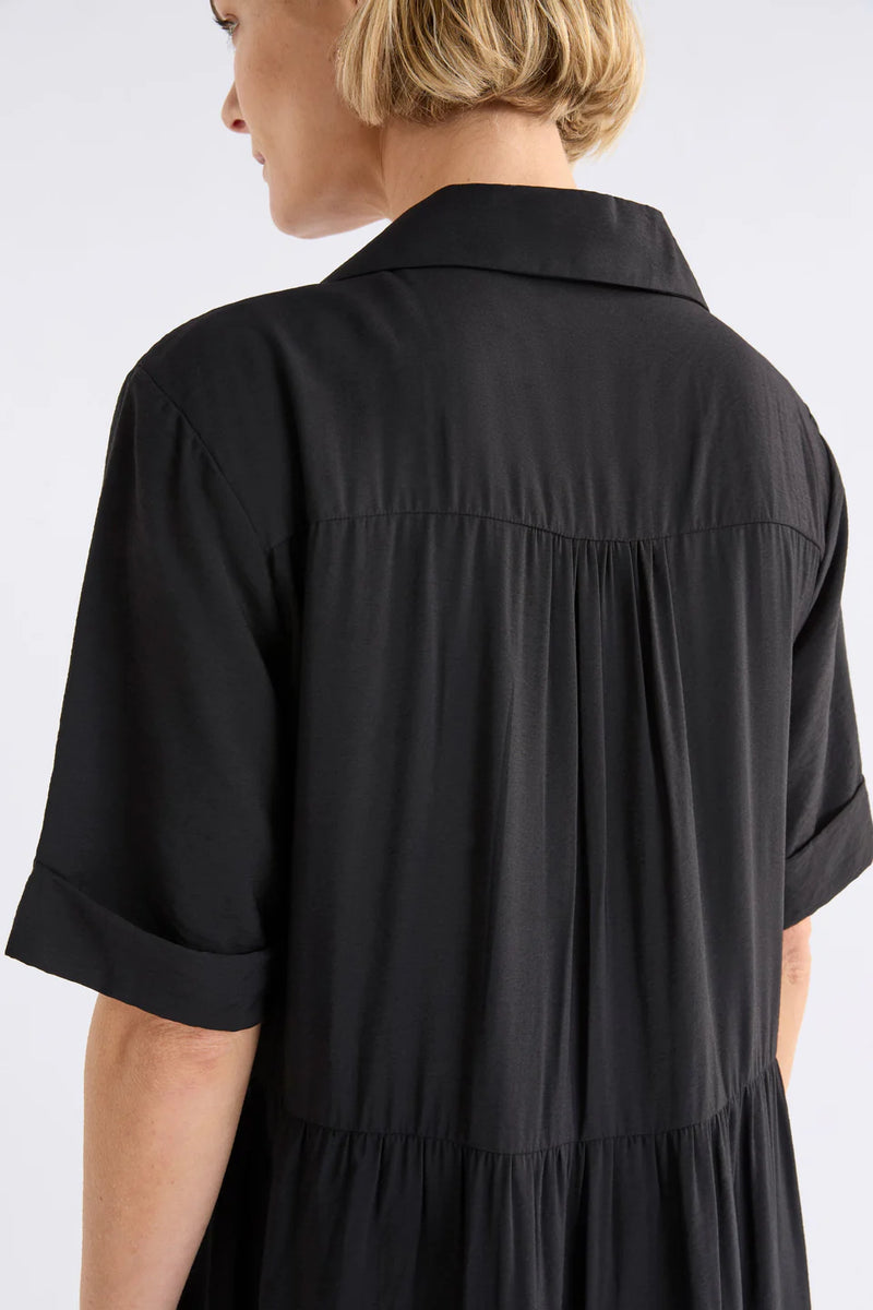Elk Eine Shirt Dress - Black