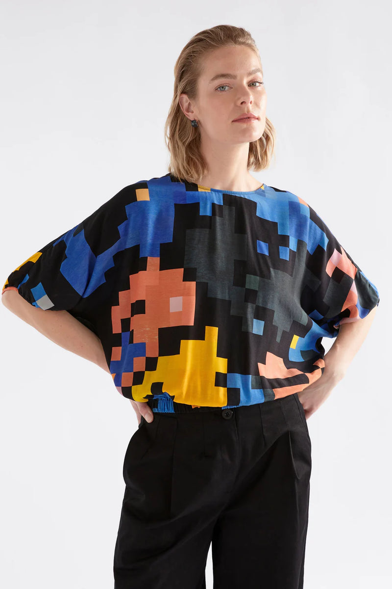 Elk Lucent Print Moda Top