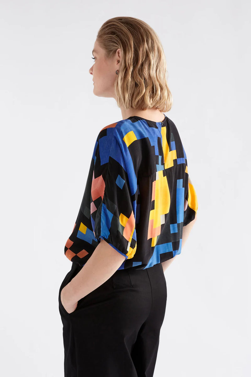 Elk Lucent Print Moda Top