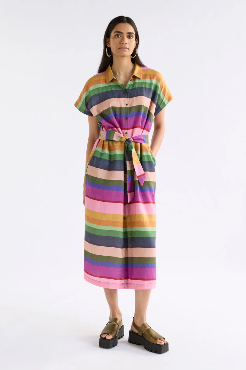 Elk Tilko Dress- Lysbro Print