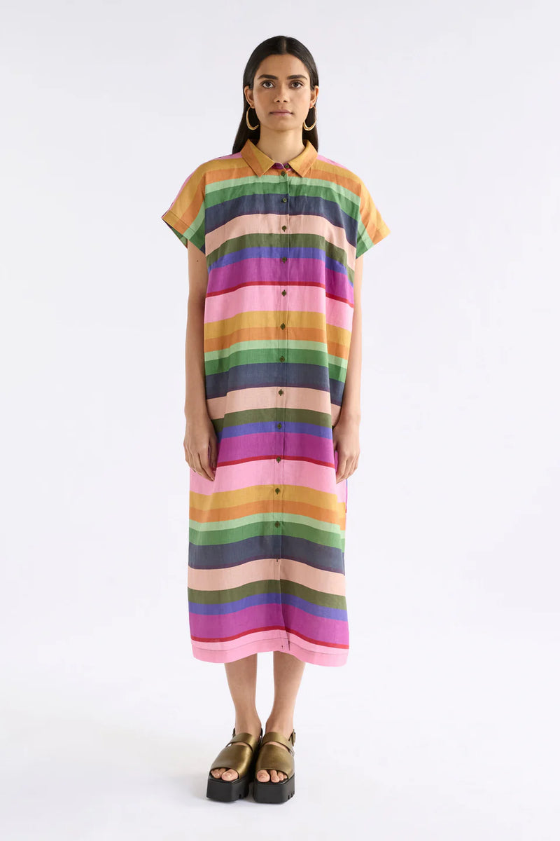 Elk Tilko Dress- Lysbro Print