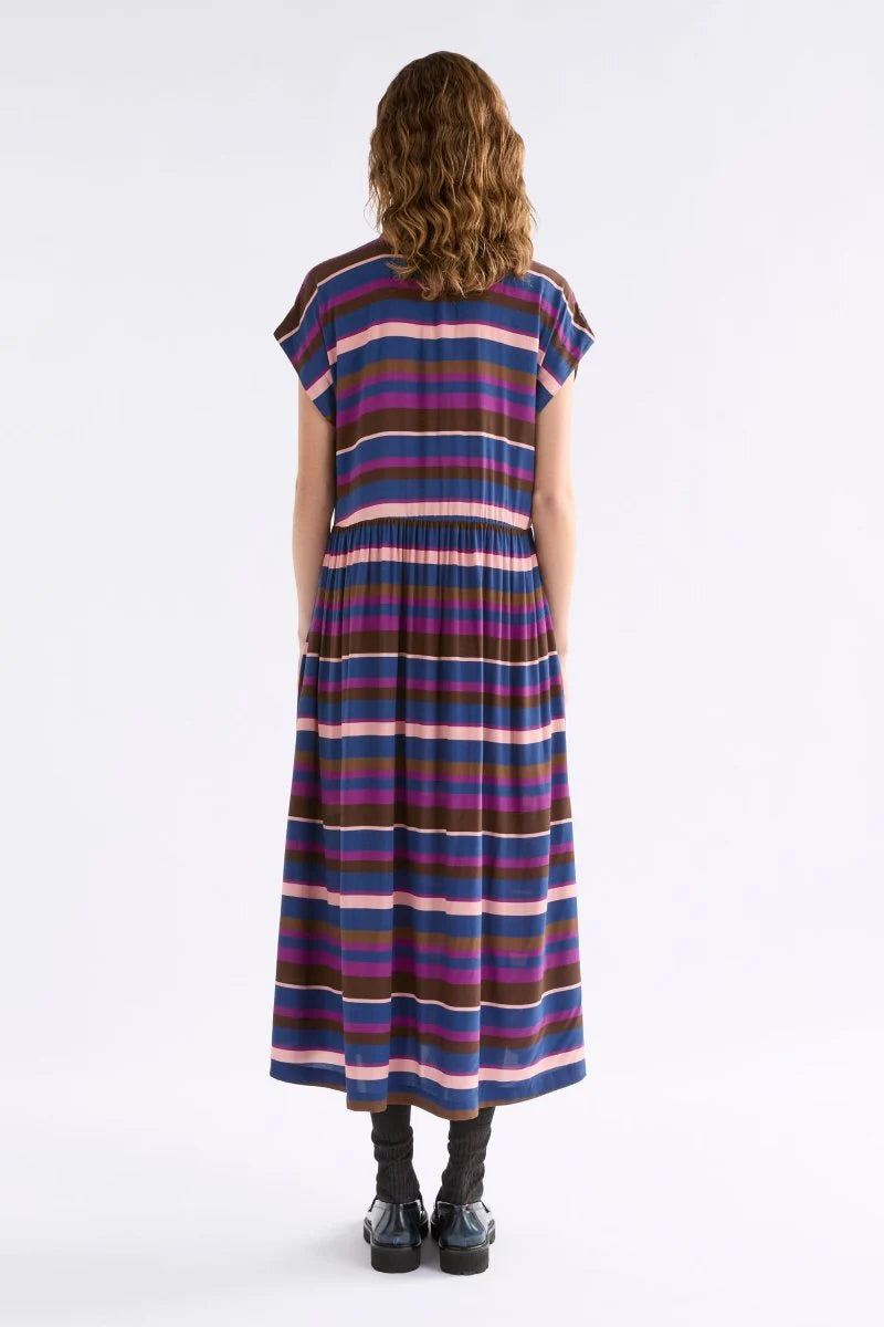 Elk Landau Dress Riga Stripe