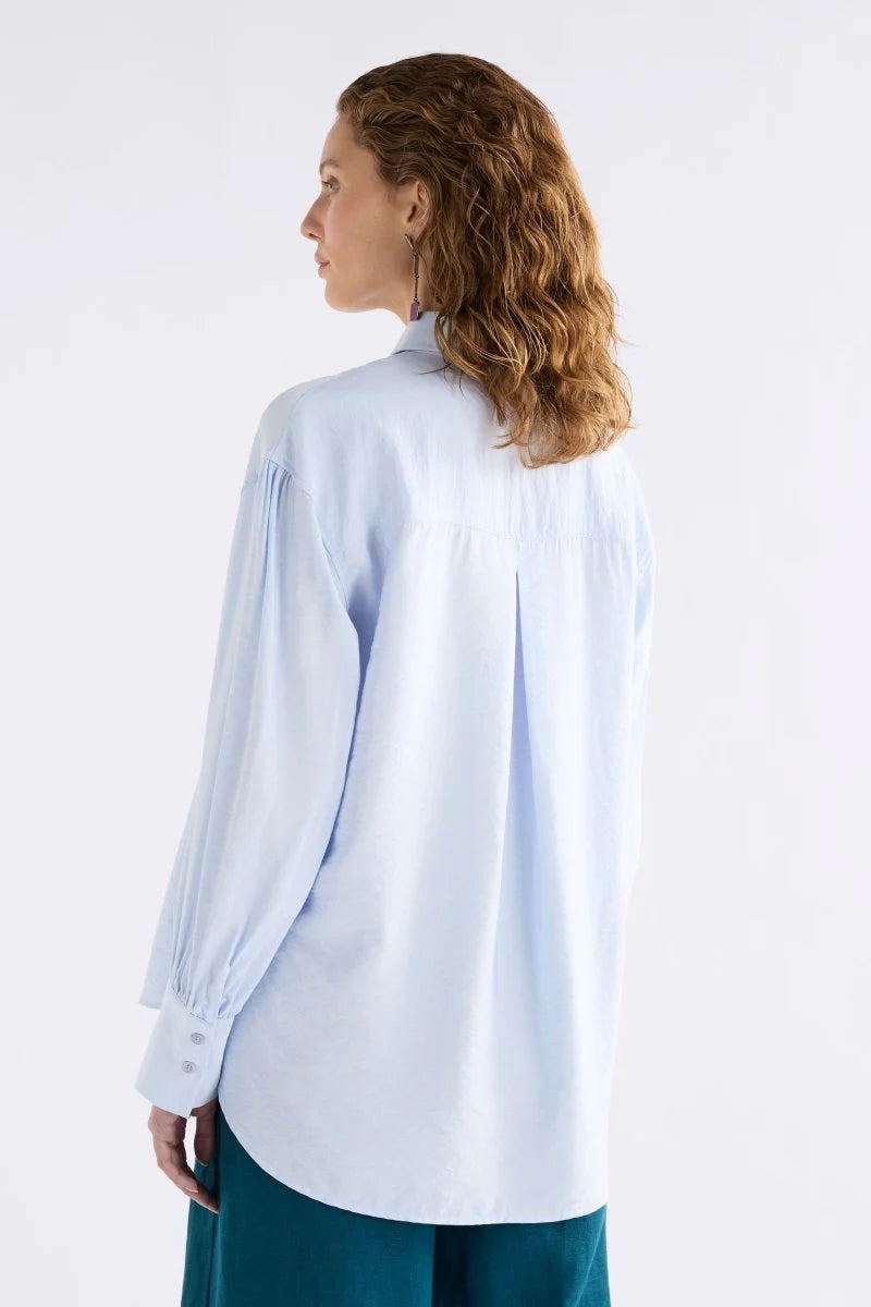 Elk Pressa Shirt - Pearl Blue