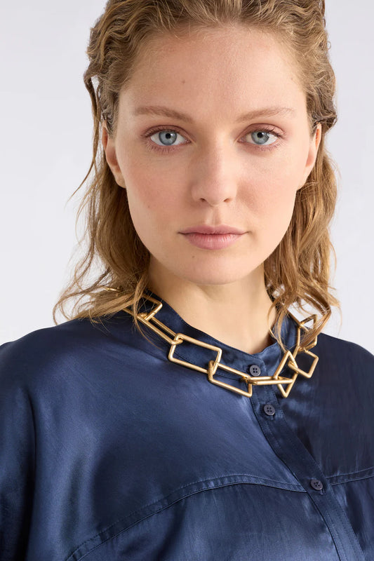 Elk Dree Shirt - Steel Blue