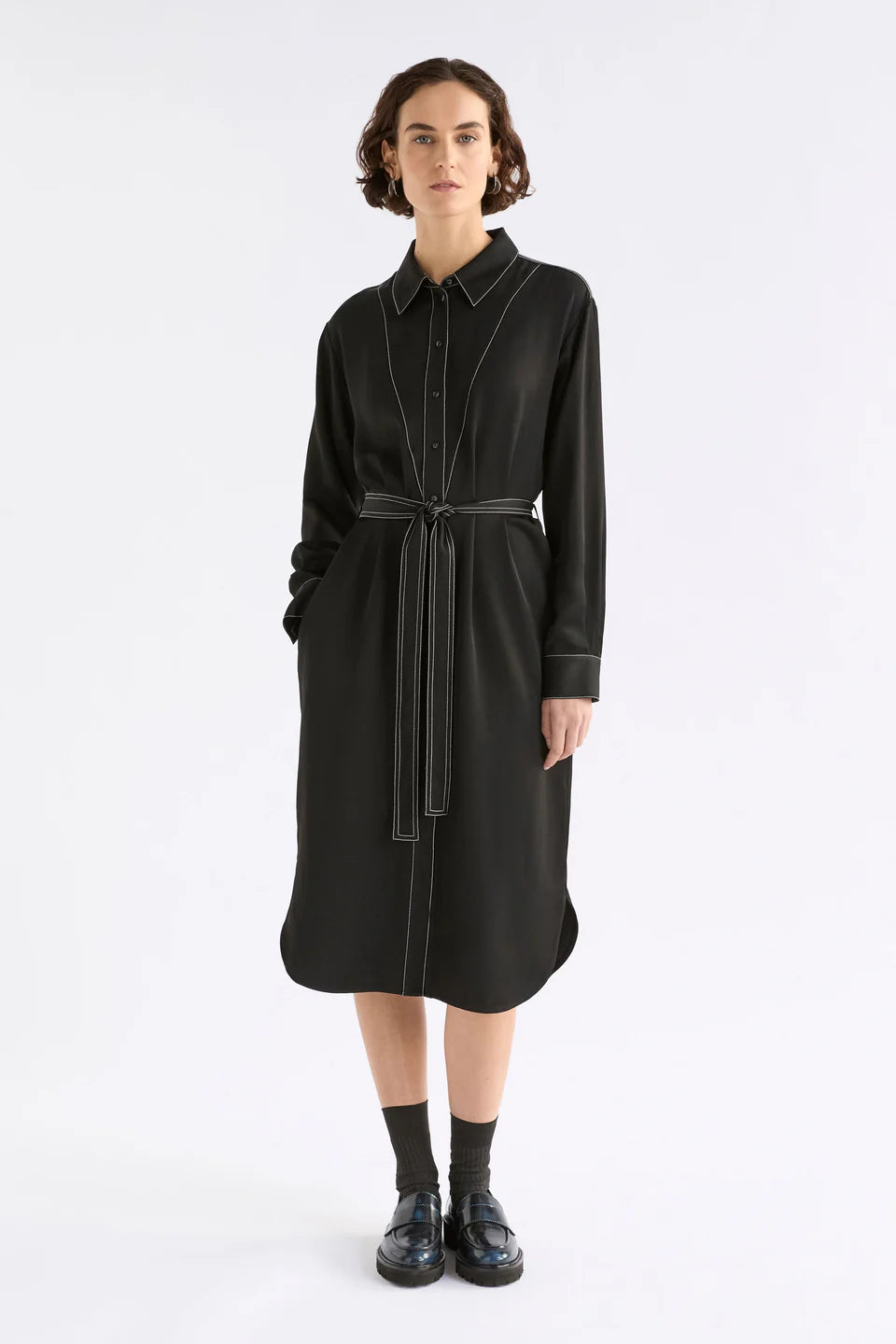 Elk Famke Dress Black