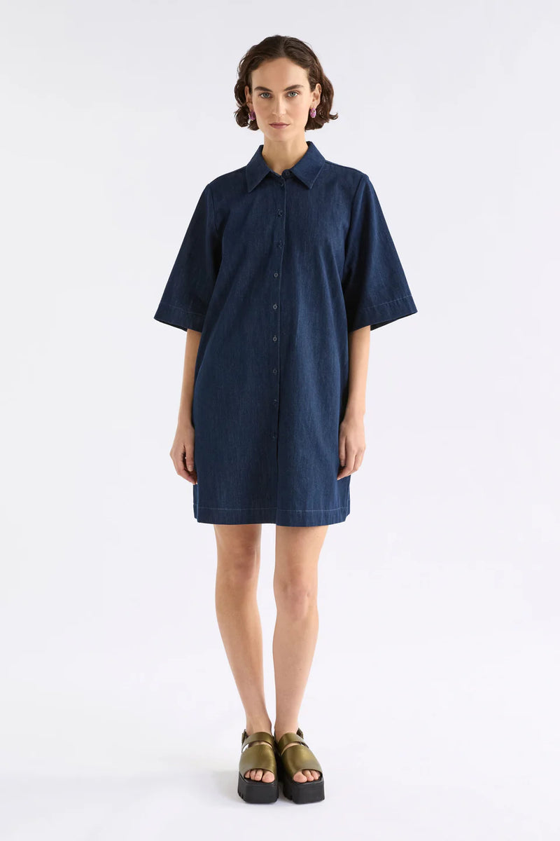 Elk Dennem Dress - Dark Blue
