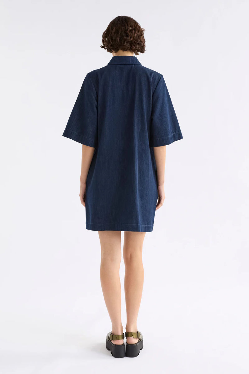 Elk Dennem Dress - Dark Blue