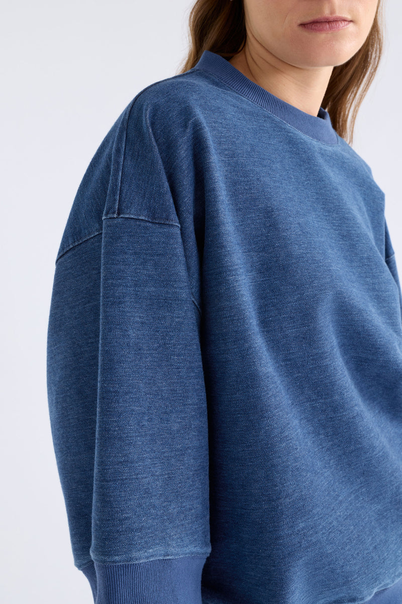 Elk Enfeld Tee Mid Blue Wash