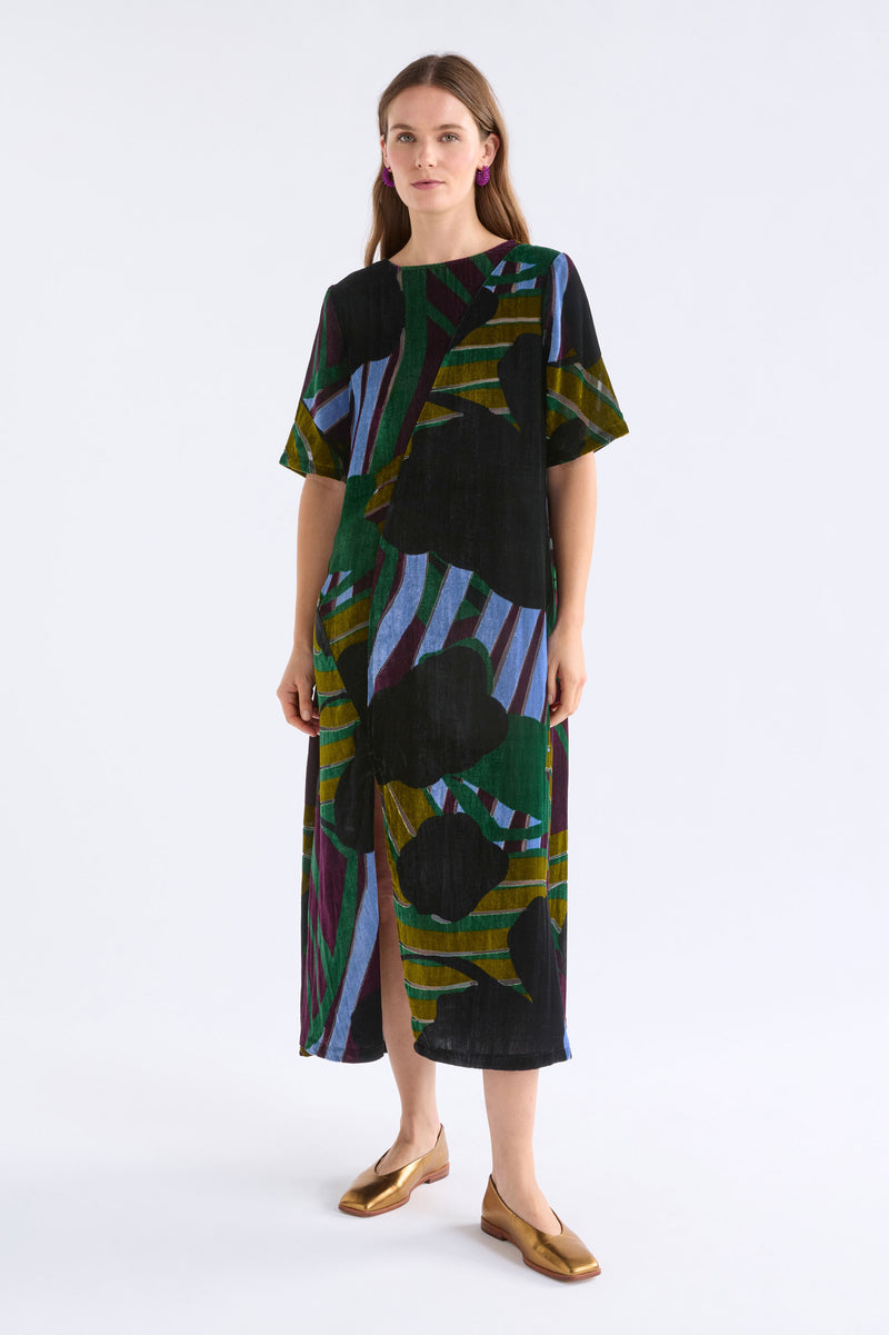 Elk Reihen Dress Stribe Burnout