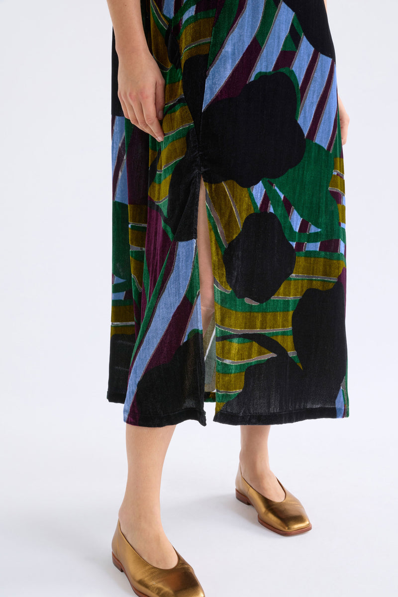 Elk Reihen Dress Stribe Burnout