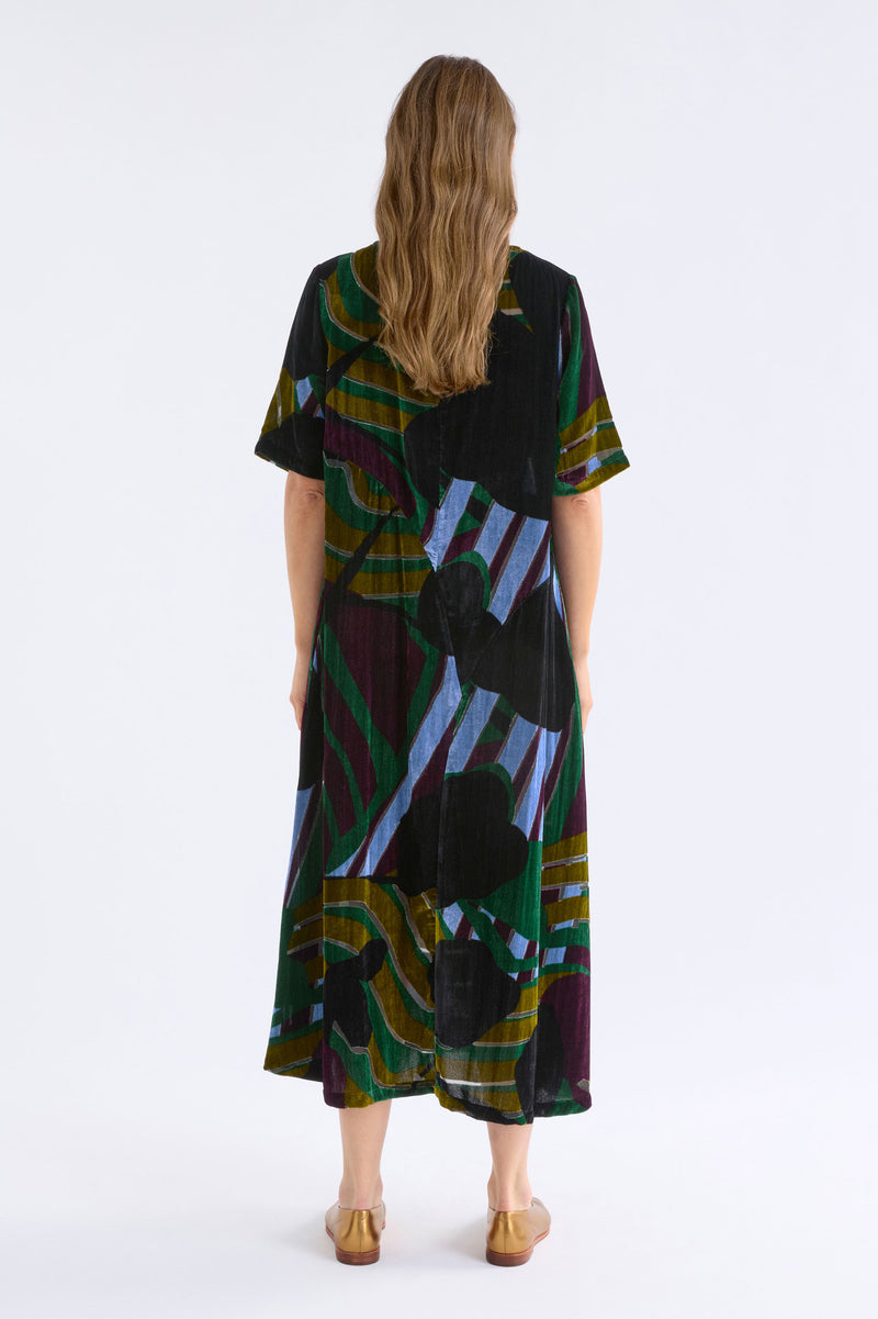 Elk Reihen Dress Stribe Burnout