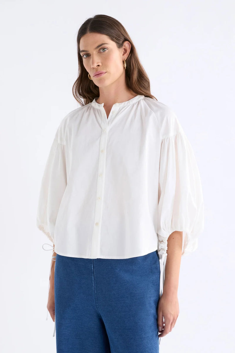 Elk Eller Shirt White