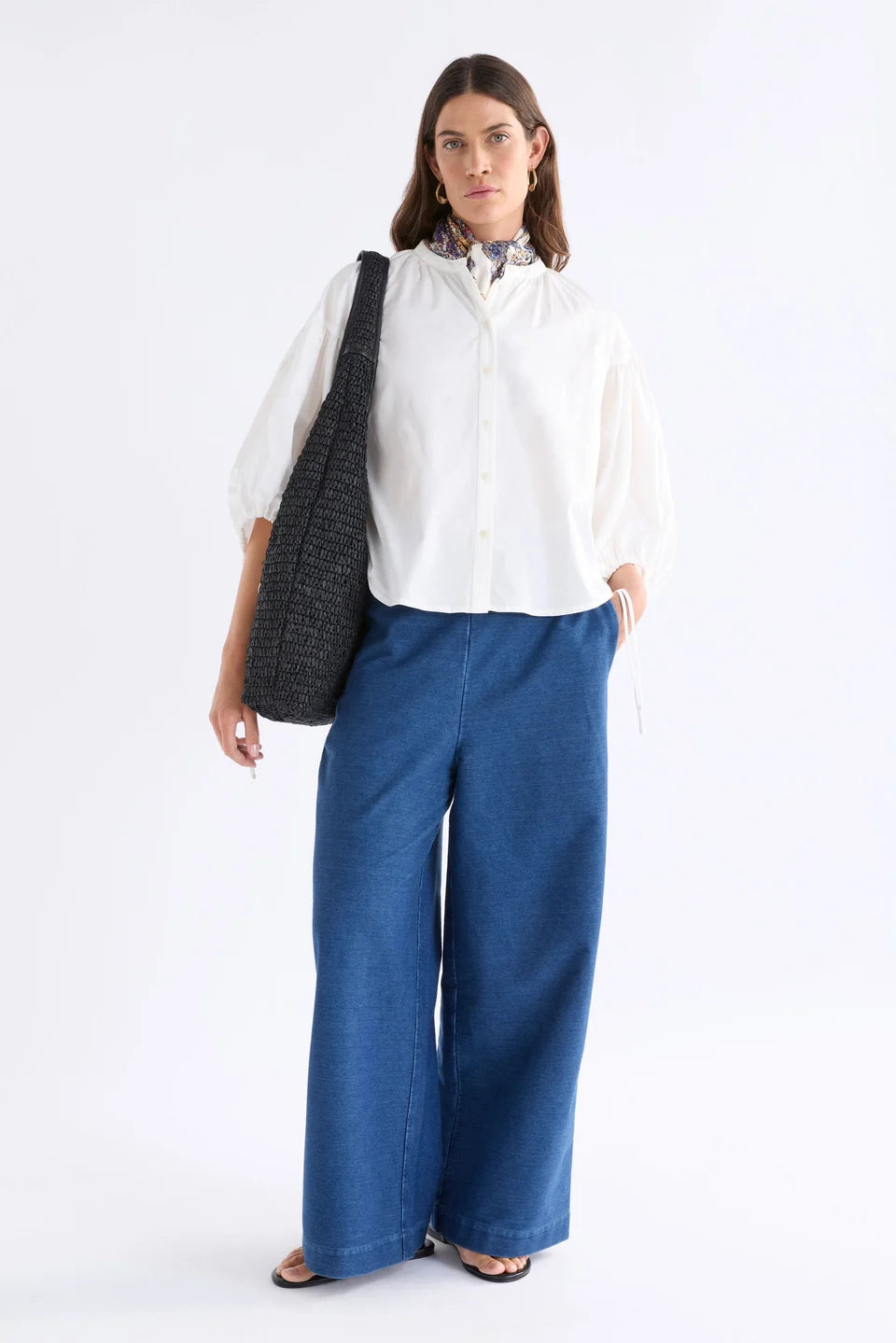 Elk Eller Shirt White