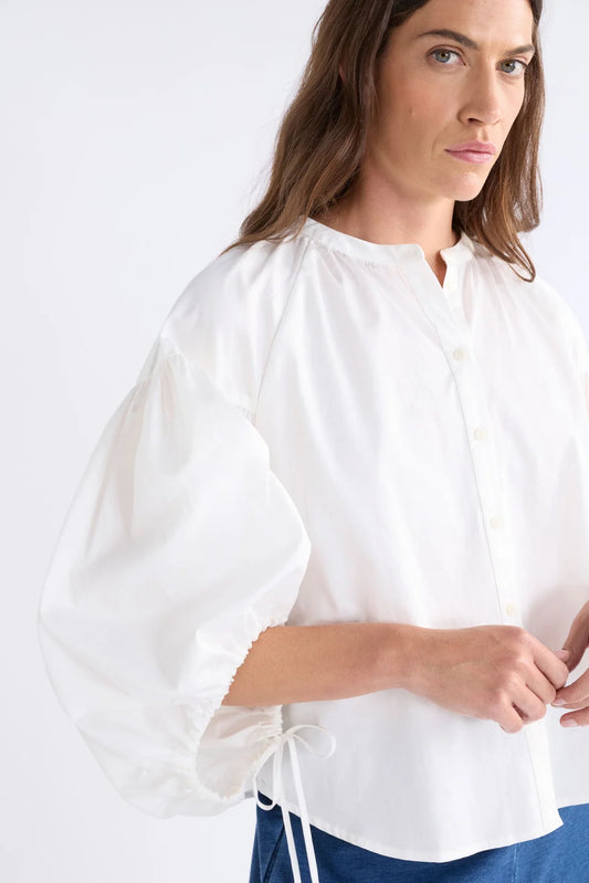 Elk Eller Shirt White
