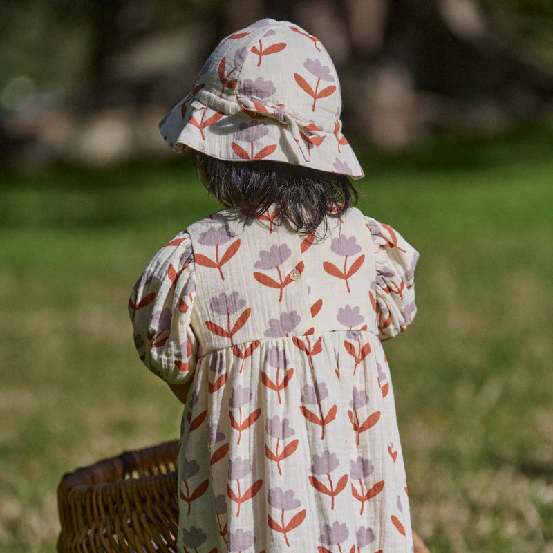 Nature Baby Albertine Muslin Dress Fleurette