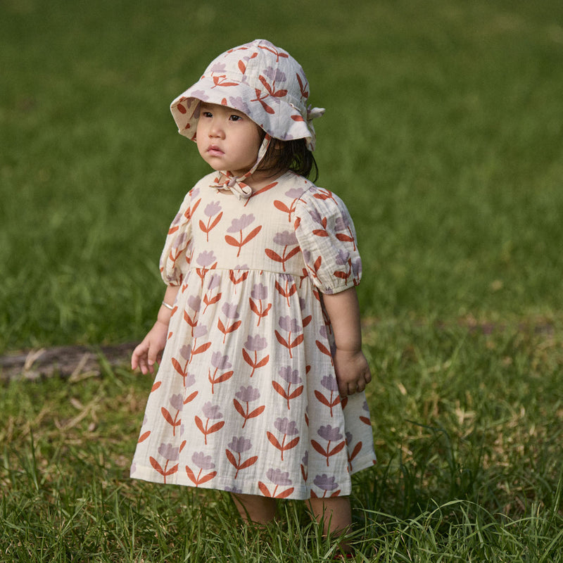 Nature Baby Albertine Muslin Dress Fleurette