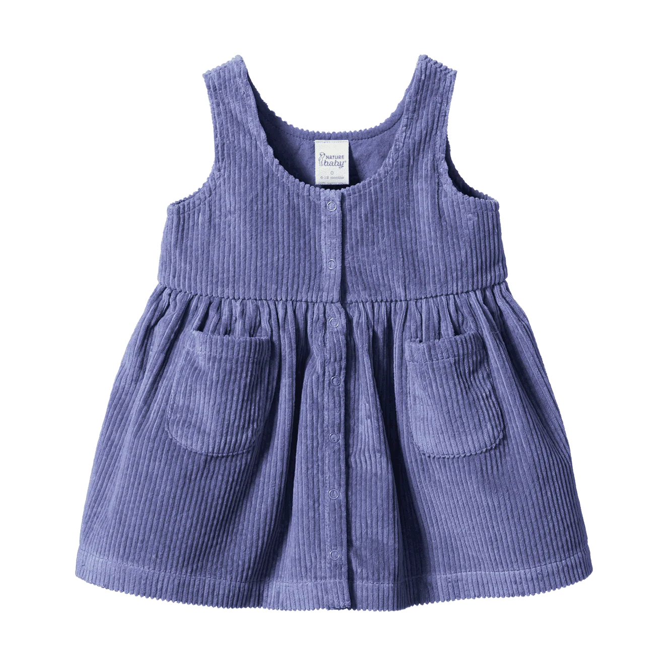 Nature Baby Amelia Pinafore - Heron