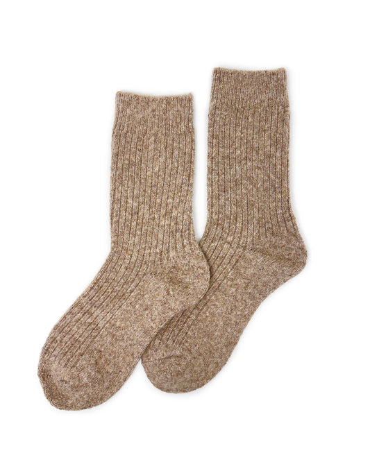 Bed & Butter The Comfiest Socks - Light Brown