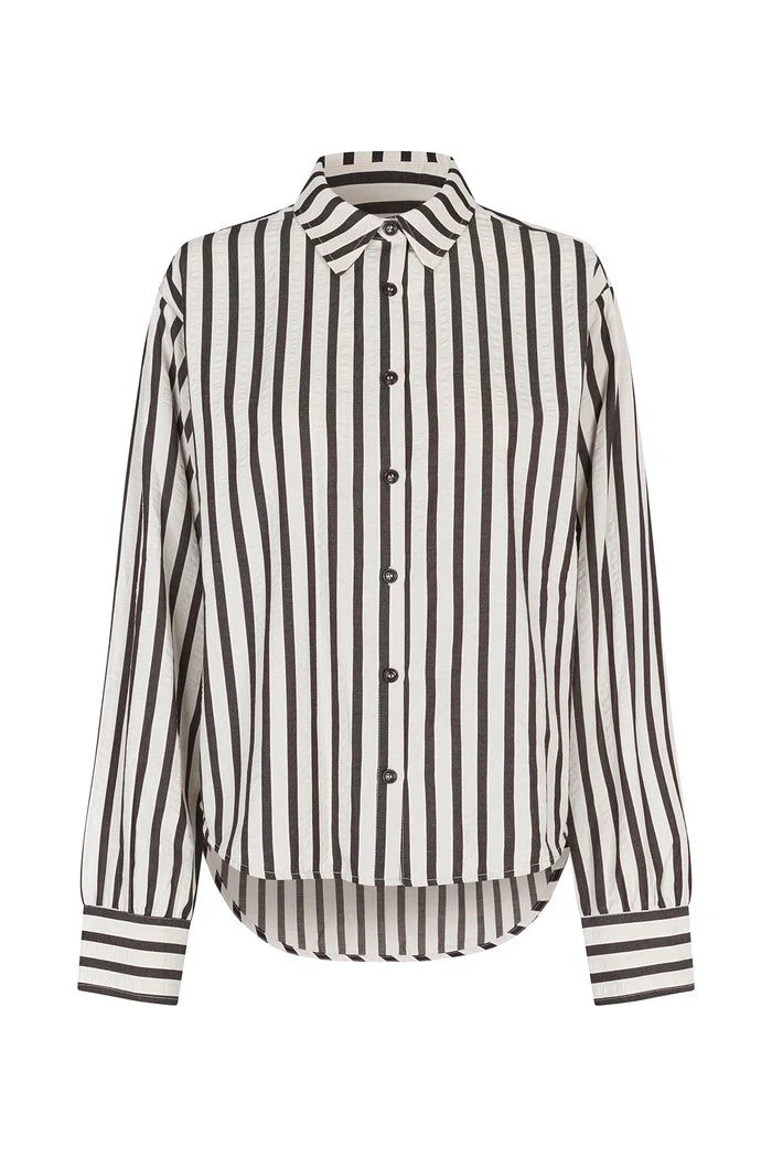 Lollys Laundry Bleeker Shirt - Black Stripe