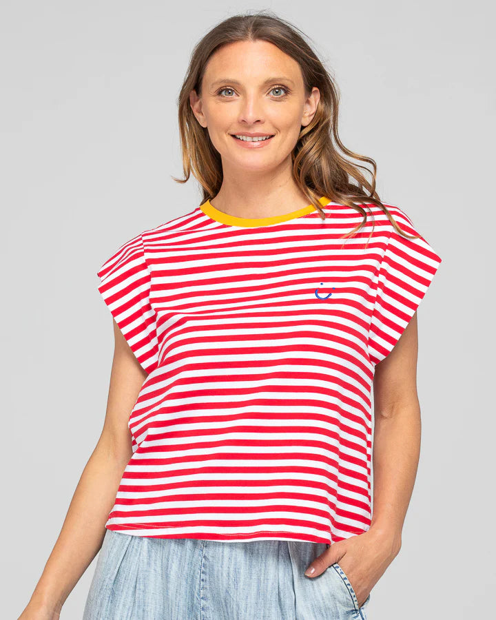 Boom Shankar Bellissimo Tee - Red