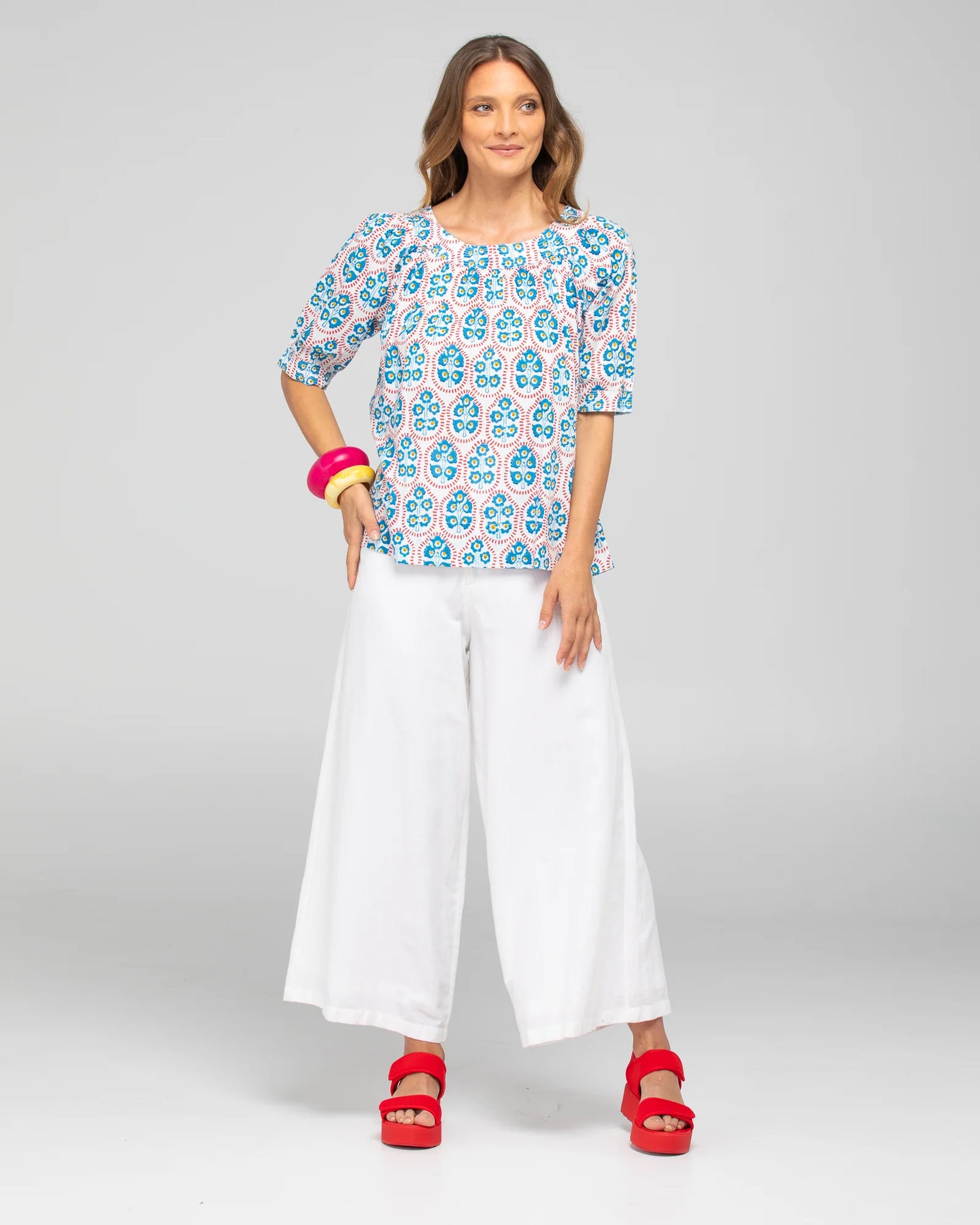 Boom Shankar Bliss Top - Emilia White