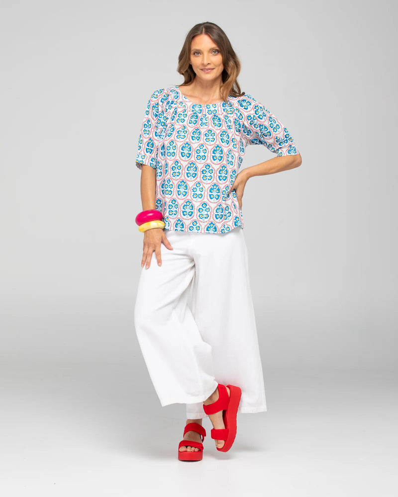 Boom Shankar Bliss Top - Emilia White