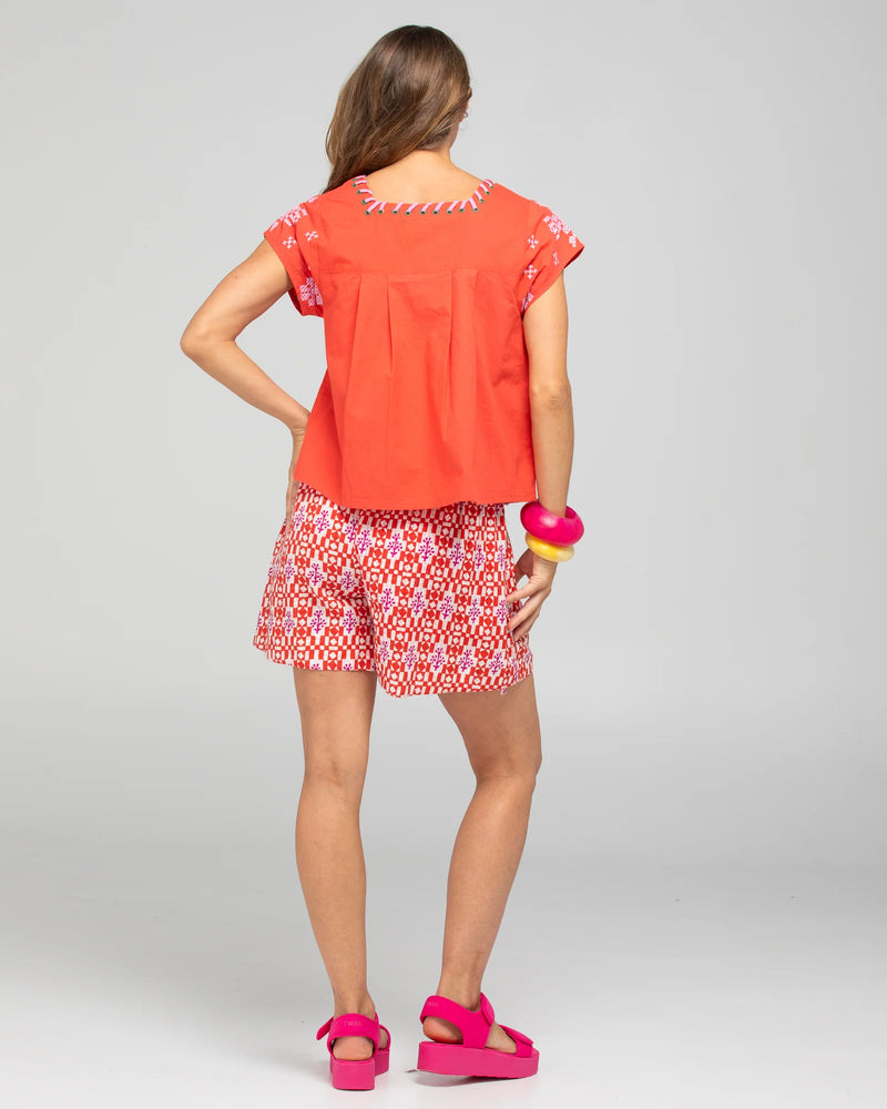 Boom Shankar Amore Top - Cayenne