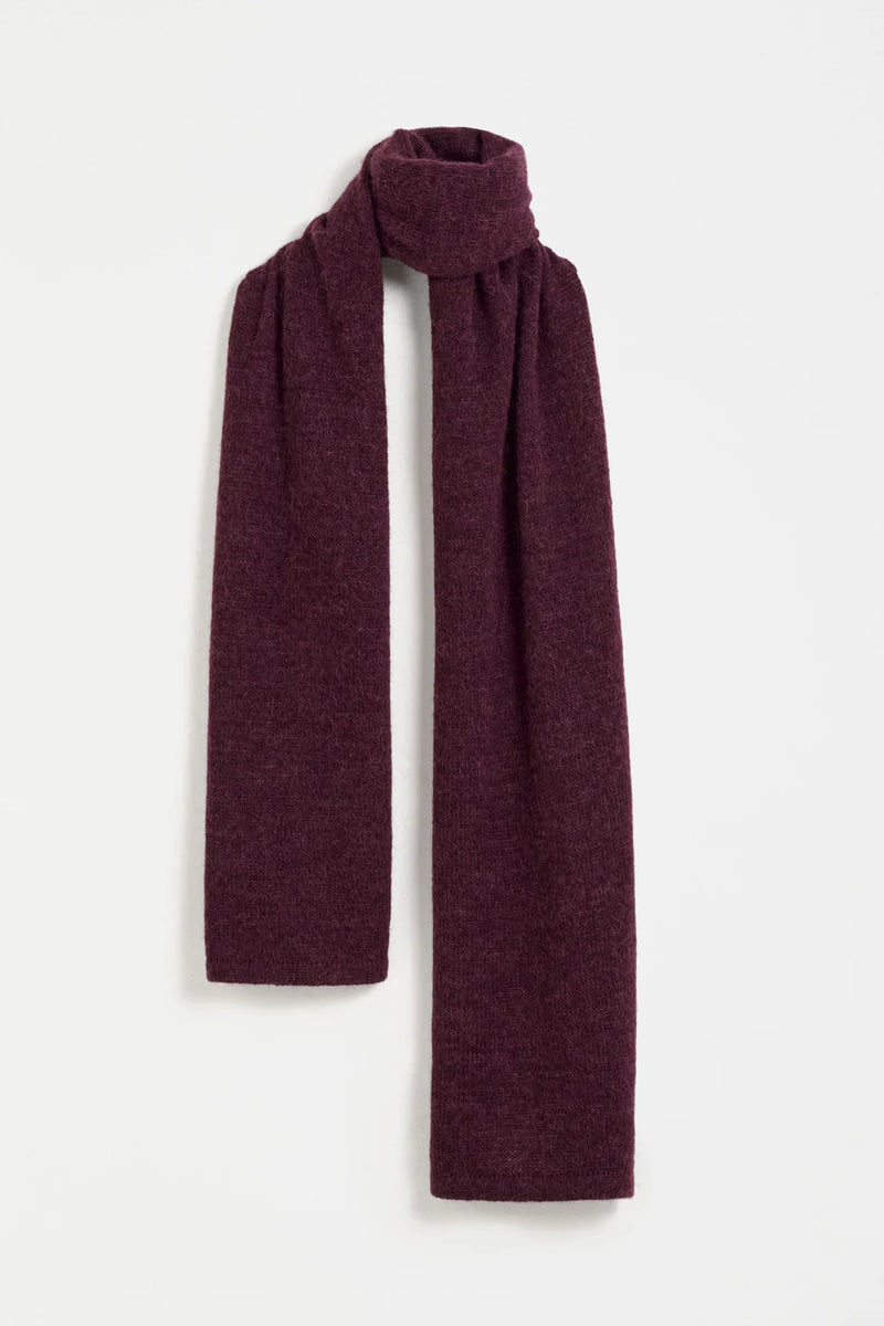 Elk Fine Agna Scarf - Merlot