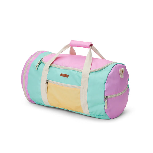 Crywolf Packable Duffle Bag - Poolside Colourblock