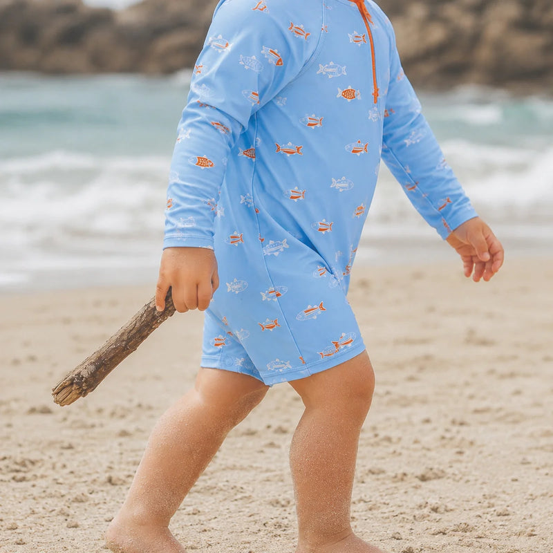 Crywolf Baby Rash Suit - Fish School