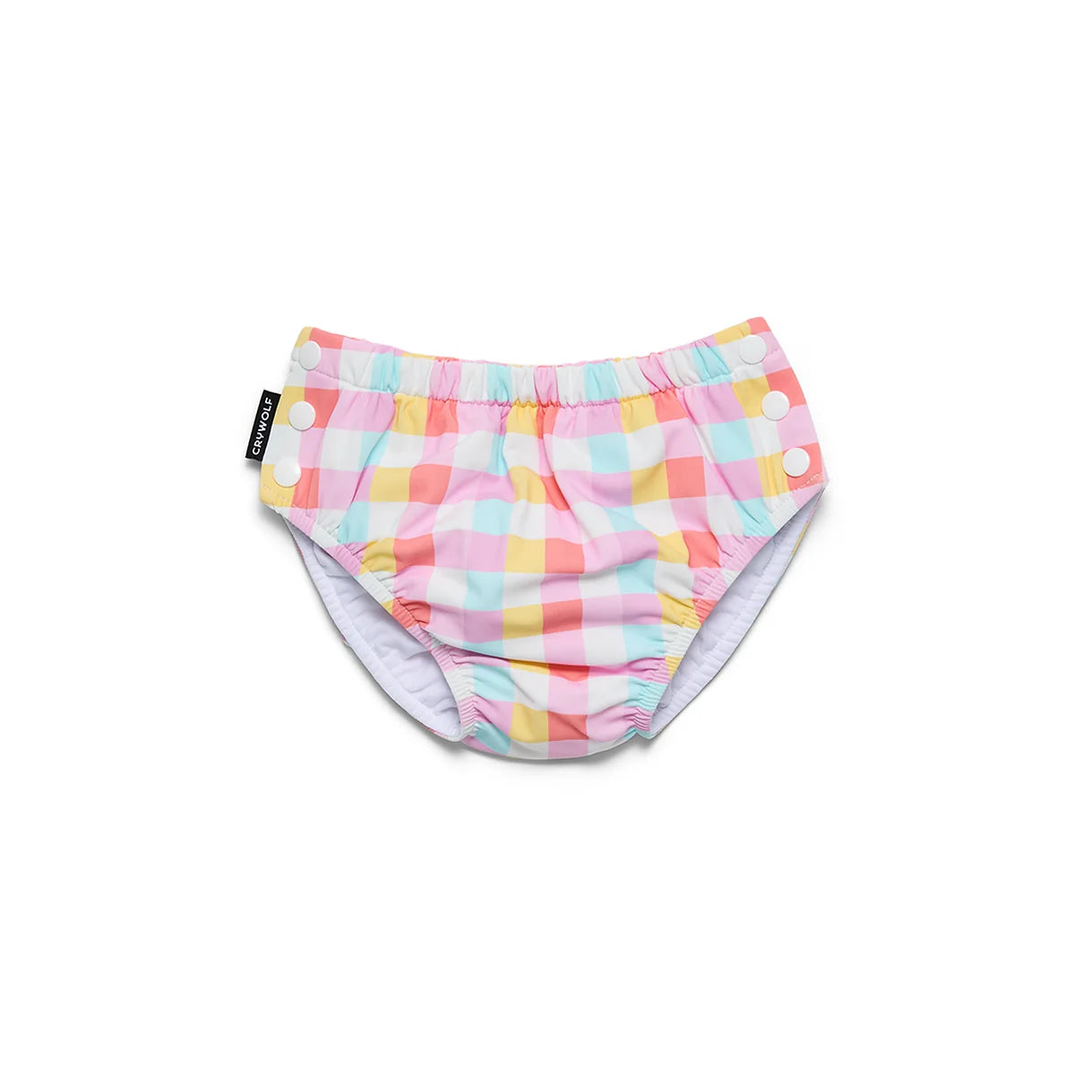 Crywolf Reusable Swim Nappy - Pop Gingham