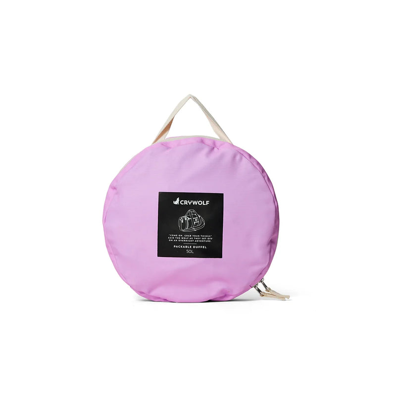 Crywolf Packable Duffle Bag - Poolside Colourblock