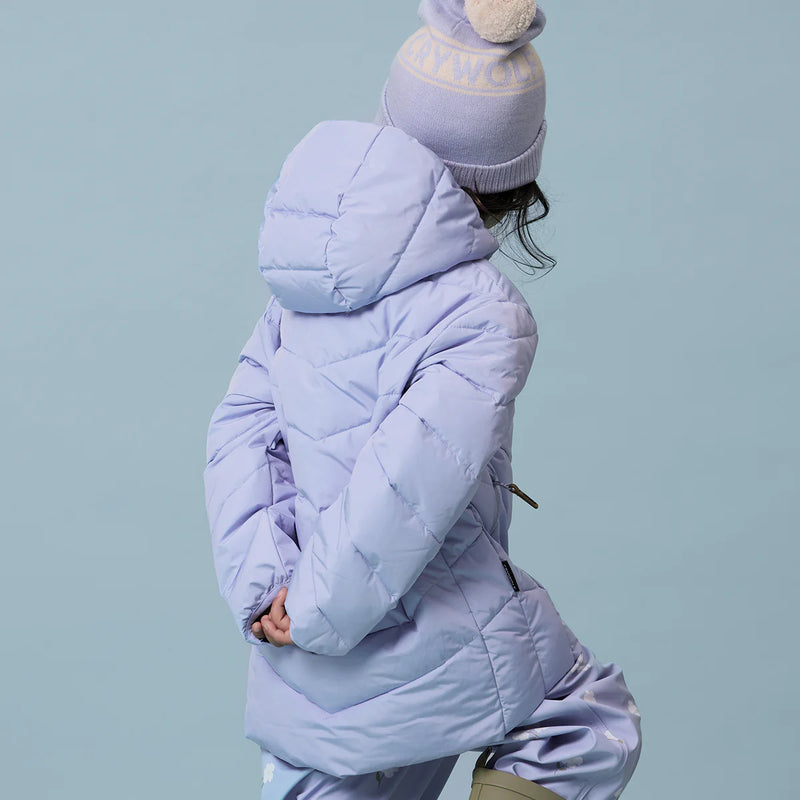 Crywolf Eco-Puffer - Periwinkle