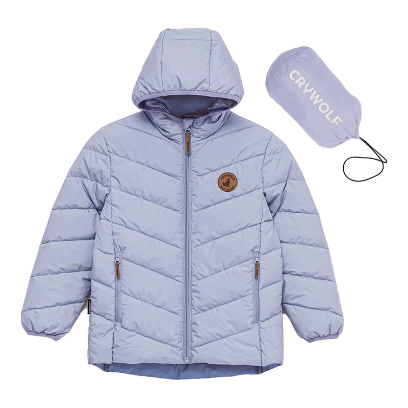 Crywolf Eco-Puffer - Periwinkle